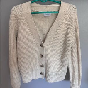 Old Navy Women's Beige Button-Up Cardigan